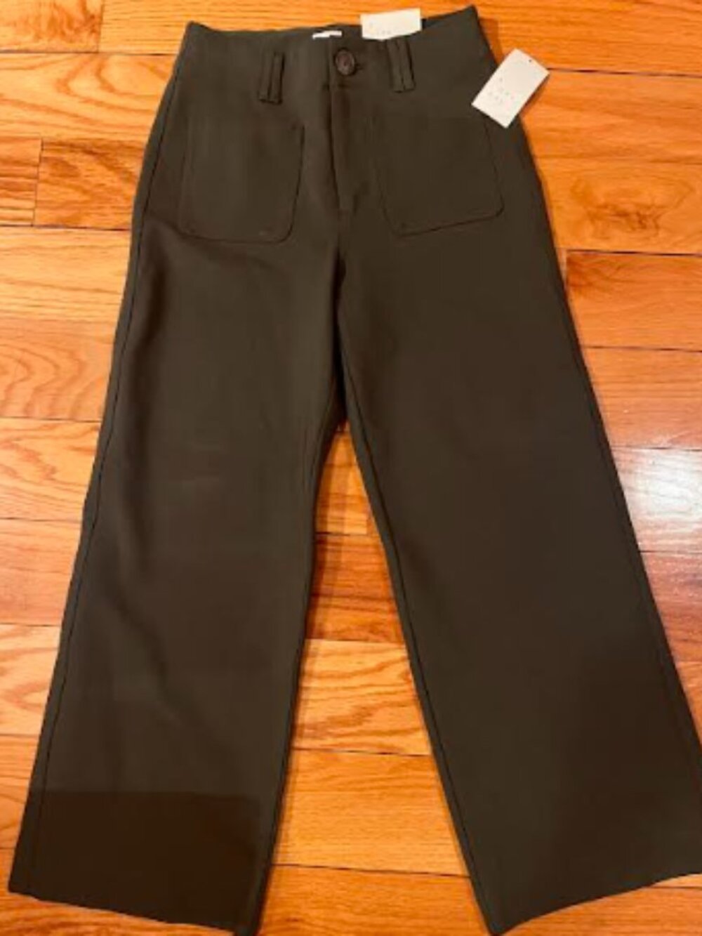 a new day Army Green Work Trousers